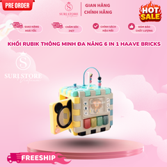 Khối rubik thông minh đa năng 6 in 1 Haave Bricks