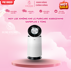 Máy lọc không khí LG PuriCare AS65GDWH0 Safeplus 1 Tầng