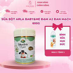 Sữa bột Arla Baby&Me đạm A2 Đan Mạch 600g