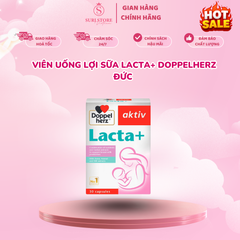 Viên uống lợi sữa Lacta+ DoppelHerz Đức
