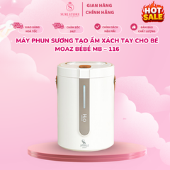 Máy phun sương tạo ẩm xách tay cho bé Moaz BéBé MB – 116