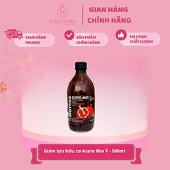 Giấm lựu hữu cơ Aceto Mio Ý - 500ml
