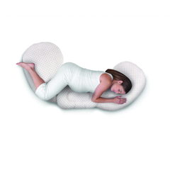 Gối cho mẹ bầu Boppy Total Body Pillow Sand