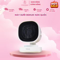 Máy sưởi Bokuk BKH-1083P nhập khẩu Hàn Quốc với thiết kế nhỏ gọn, an toàn