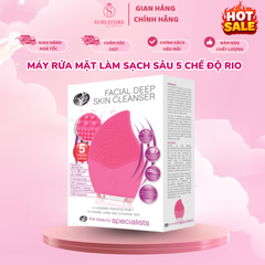 Máy rửa mặt làm sạch sâu 5 chế độ RIO FADC UK