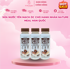 Sữa nước yến mạch óc chó hạnh nhân Nature Meal Hàn Quốc bổ sung vitamin và phát triển trí não - 250ml
