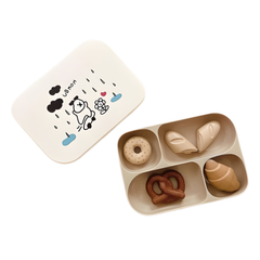 Set khay ăn dặm kèm 3 cốc Ubmom HQ