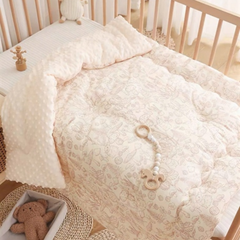 Chăn cotton thu đông Bubble tree TQ 100*120cm - Khu vườn