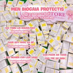 Men vi sinh Biogaia Protectis Pháp dạng tuýp 5ml (mẫu mới)