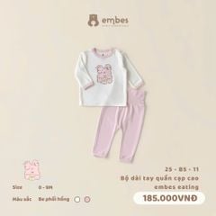 Bộ dài tay quần cạp cao 25B511 Embes VN