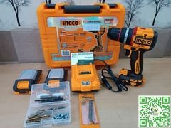 MÁY KHOAN PIN 20V 2AH INGCO CIDLI20558