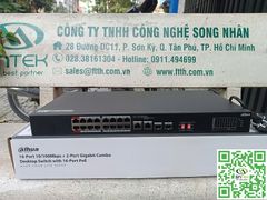 THIẾT BỊ CHUYỂN MẠCH SWITCH POE DAHUA DH-PFS3218-16ET-135