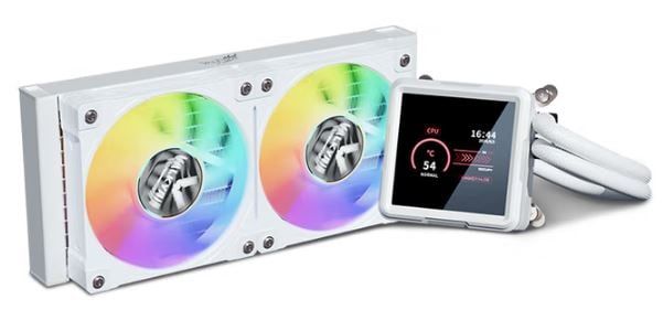 TẢN NHIỆT NƯỚC VALKYRIE B240-GT WHITE LCD 3.95