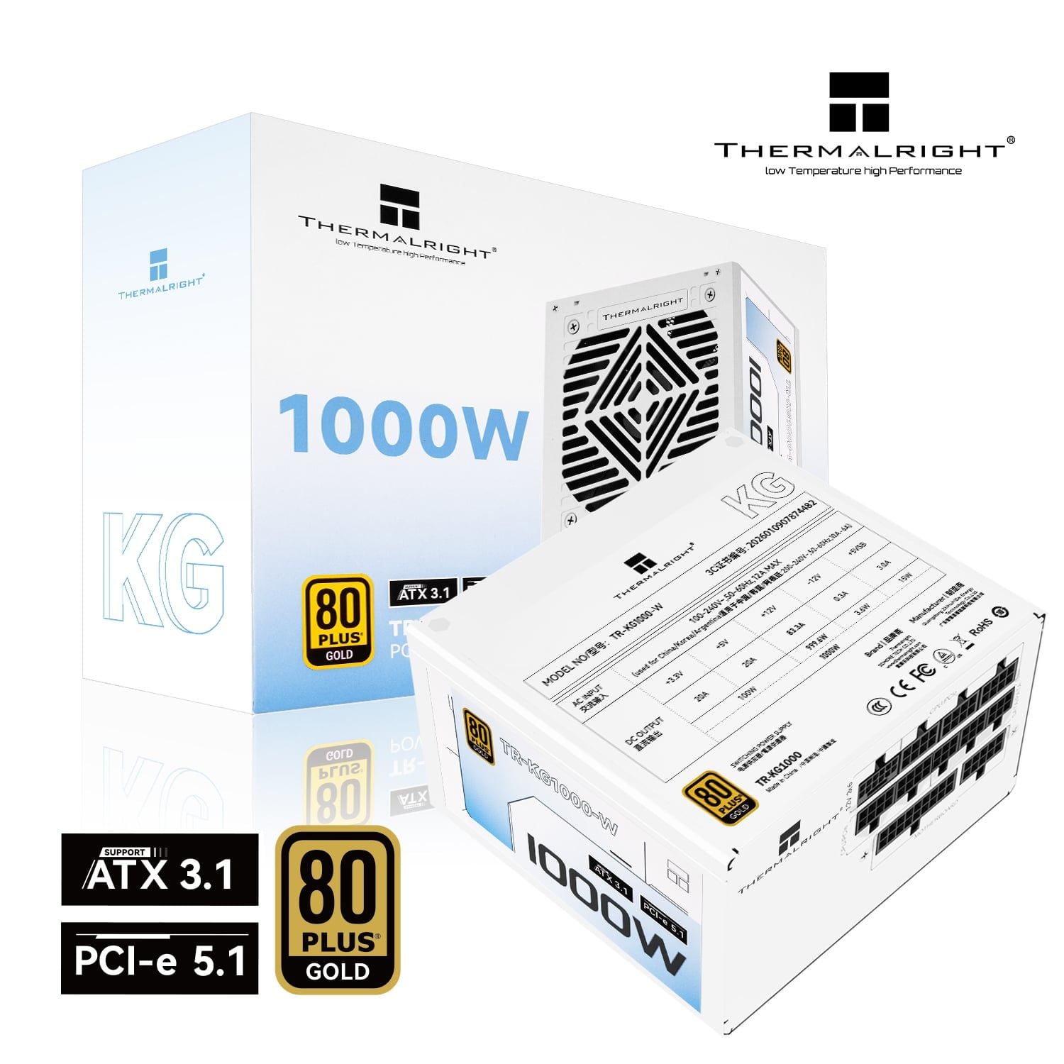 NGUỒN THERMALRIGHT TR-KG1000-W