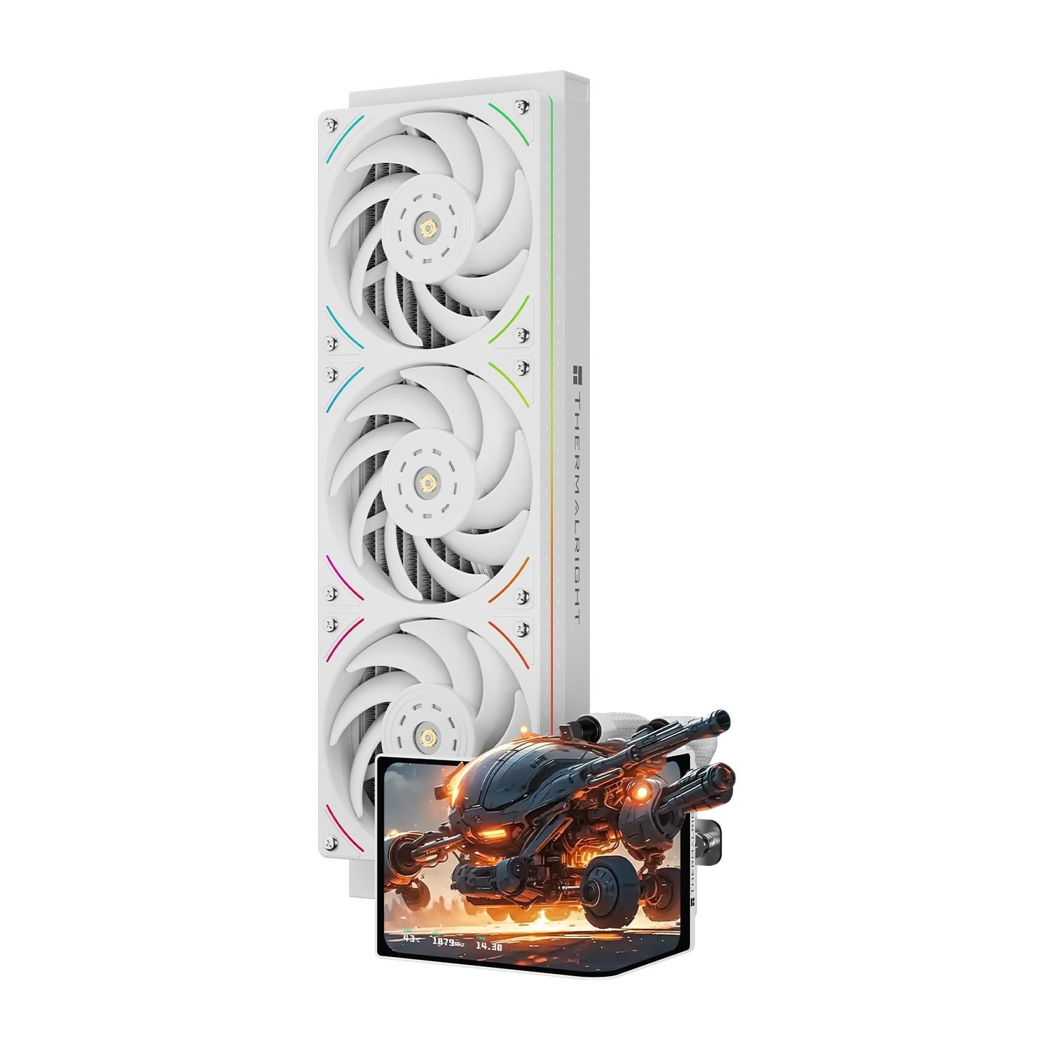 TẢN NHIỆT NƯỚC THERMALRIGHT LEVITA VISION 360 UB ARGB WHITE