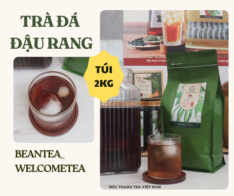  TRÀ ĐÁ ĐẬU- Welcome tea Nguyên liệu pha chế COST TỐI ƯU PHA 1 ĐƯỢC 8 