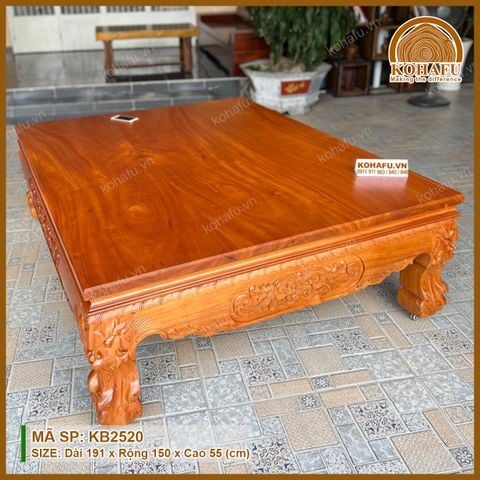 Sập Gỗ Gõ Đỏ KB2520