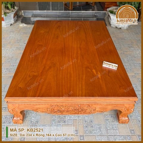 Đi Văng Gỗ Gõ Đỏ KB2521