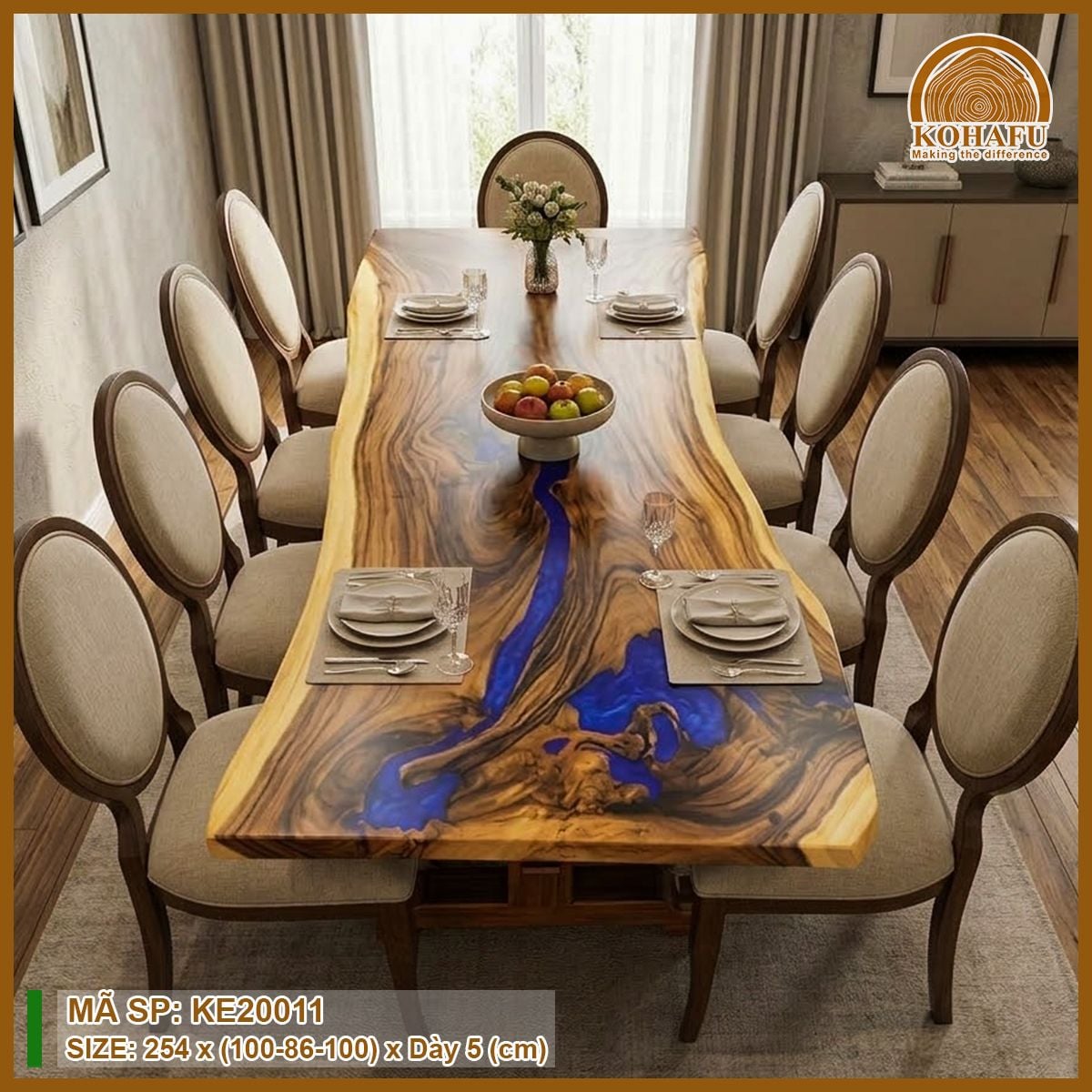 Long Epoxy Table KE20011