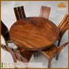 MẶT BÀN TRÒN GỖ ME TÂY KR20088