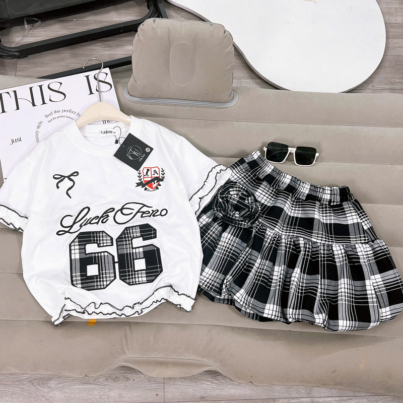 Bộ chân váy bí bé gái số 66