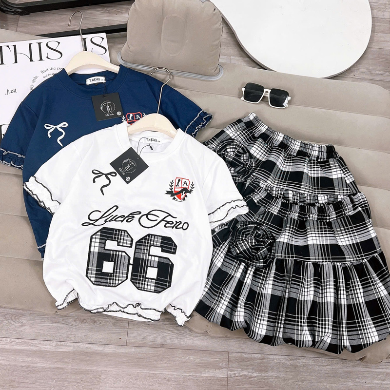 Bộ chân váy bí bé gái số 66