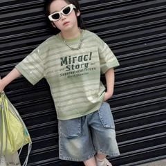 Bộ jean bé trai túi hộp Miracl