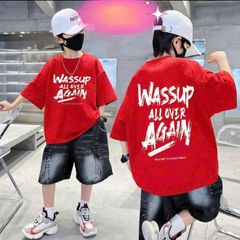 Bộ jean bé trai túi hộp wassup
