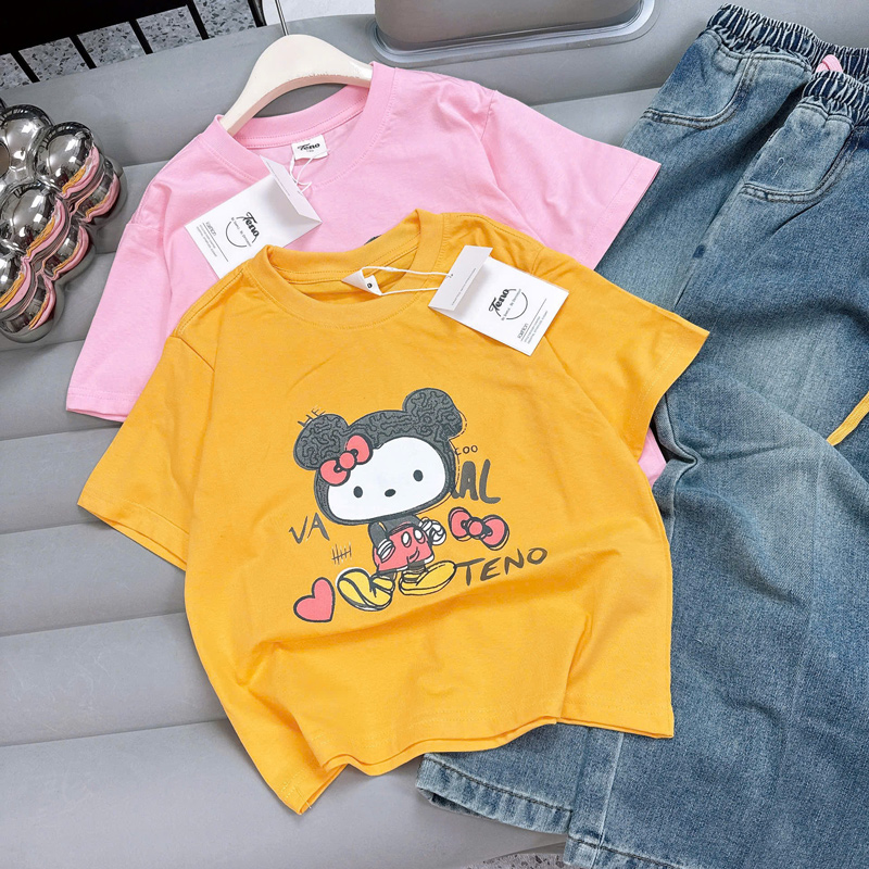 ​​​​​​​Bộ jean dài bé gái Vaal