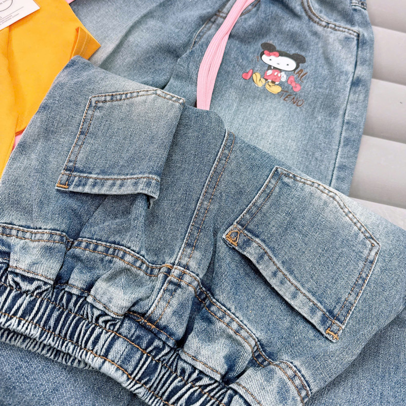 ​​​​​​​Bộ jean dài bé gái Vaal