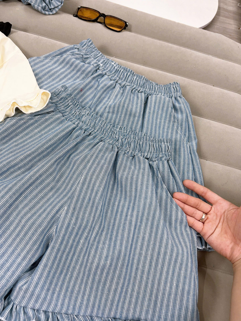 Bộ thun bé gái búp bê bèo