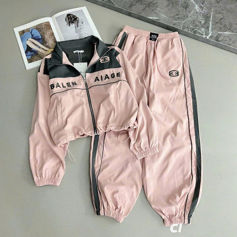 Bộ thể thao dù bé gái Balen