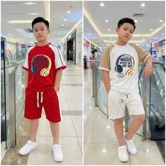 Bộ thun bé trai music