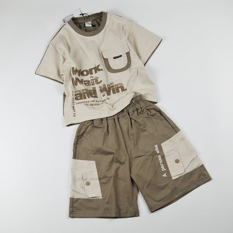 Bộ thun bé trai Quảng Châu Work 2017