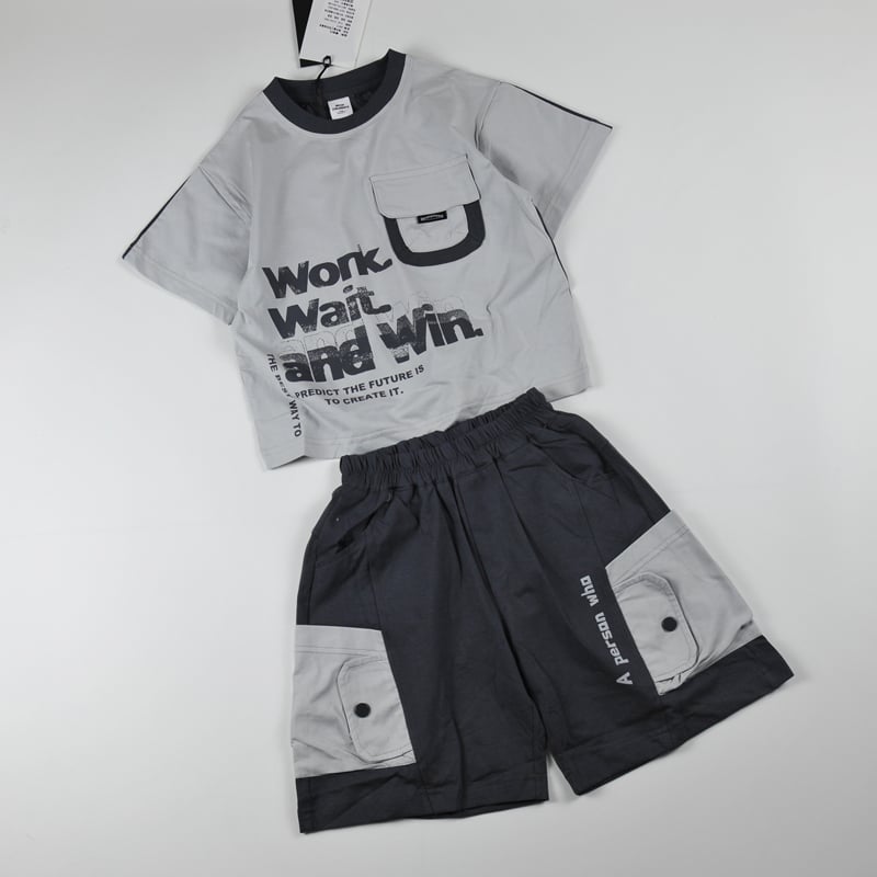 Bộ thun bé trai Quảng Châu Work 2017