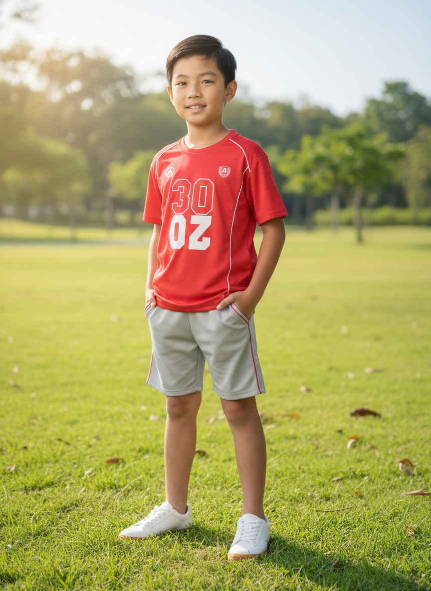 Bộ thun bé trai thể thao 2030