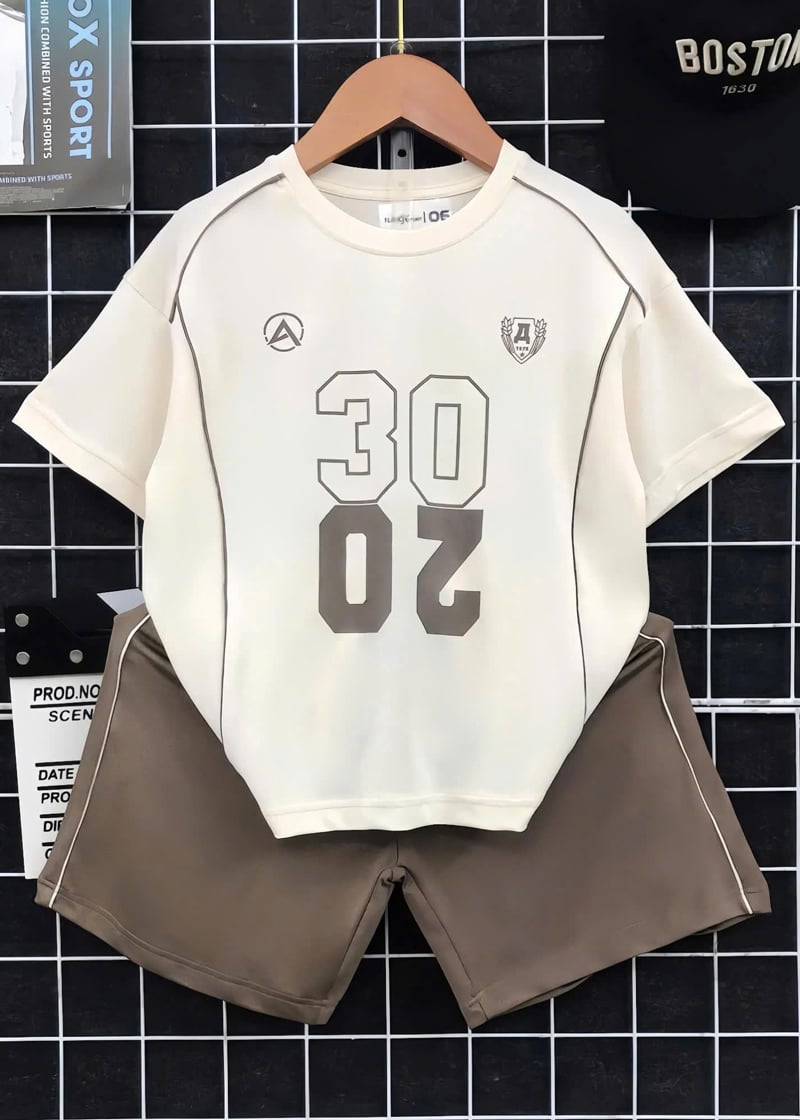 Bộ thun bé trai thể thao 2030