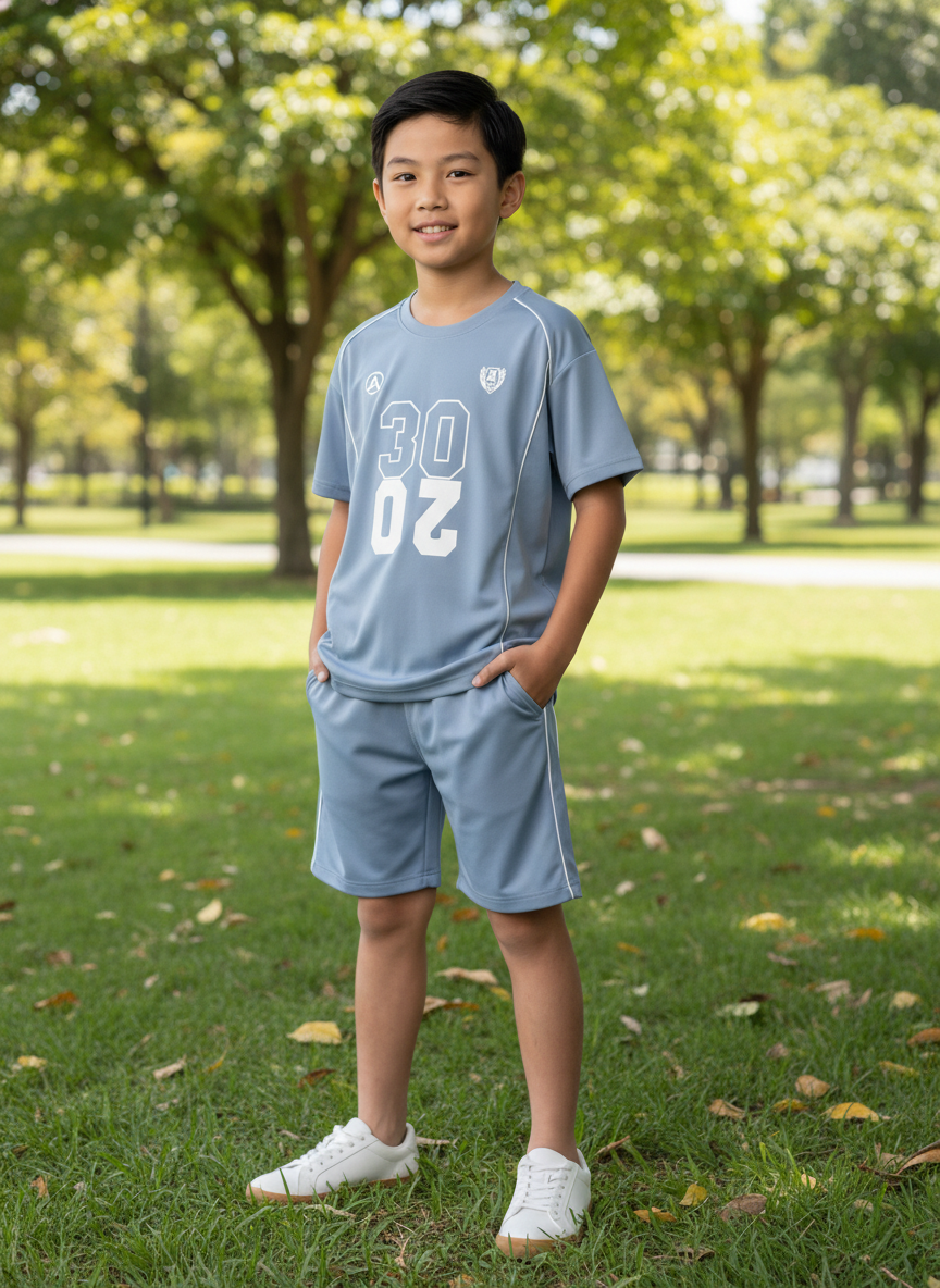 Bộ thun bé trai thể thao 2030