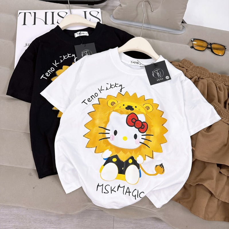 Bộ váy tầng bé gái Kitty mặt trời