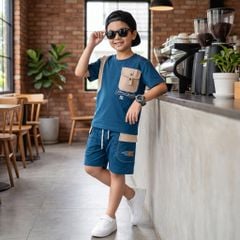 BỘ thun bé trai túi hộp NYC