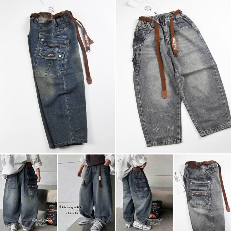 Quần jean dài quảng châu bé trai 6179