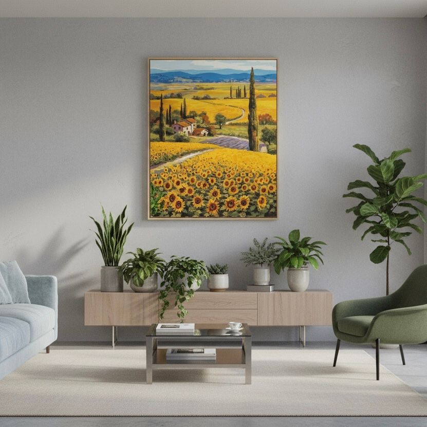  TRANH HOA HUONG DUONG 4 