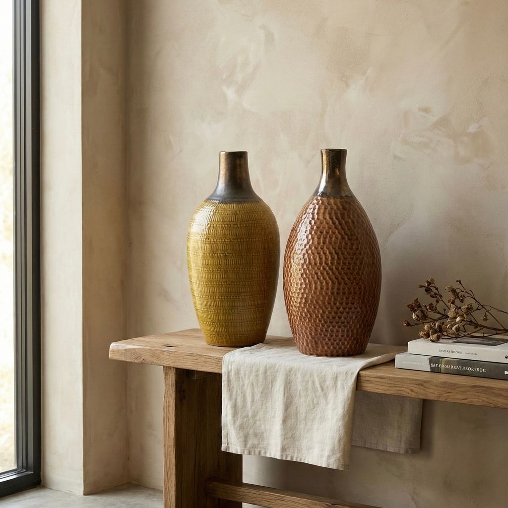  GỐM SỨ BÌNH CAO VÀNG 