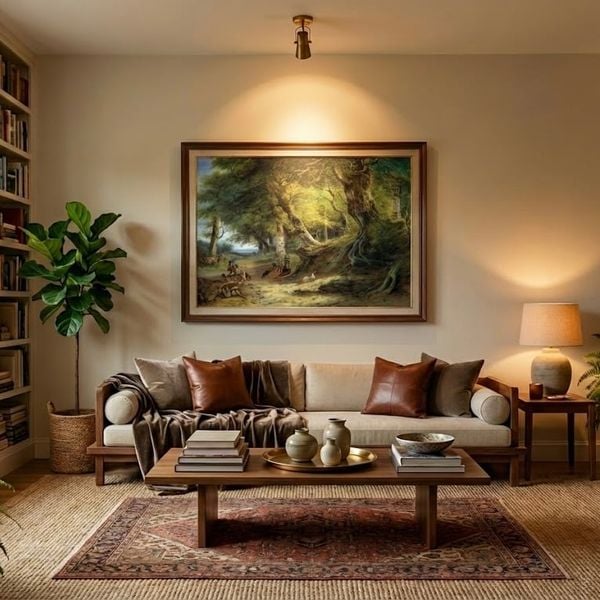  TRANH PHONG CẢNH LÀNG QUÊ 8 