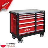  Tủ đựng đồ nghề cao cấp 12 ngăn kết hợp bàn làm việc Yato YT-09003 
