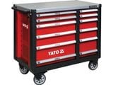  Tủ đựng đồ nghề cao cấp 12 ngăn kết hợp bàn làm việc Yato YT-09003 