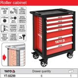  Tủ đồ nghề cao cấp 6 ngăn Yato YT-55299 