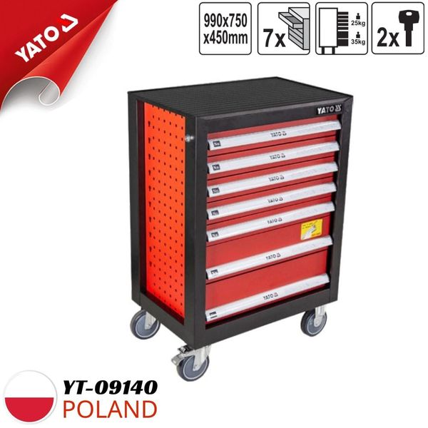 Tủ đựng đồ nghề 7 ngăn Yato YT-09140