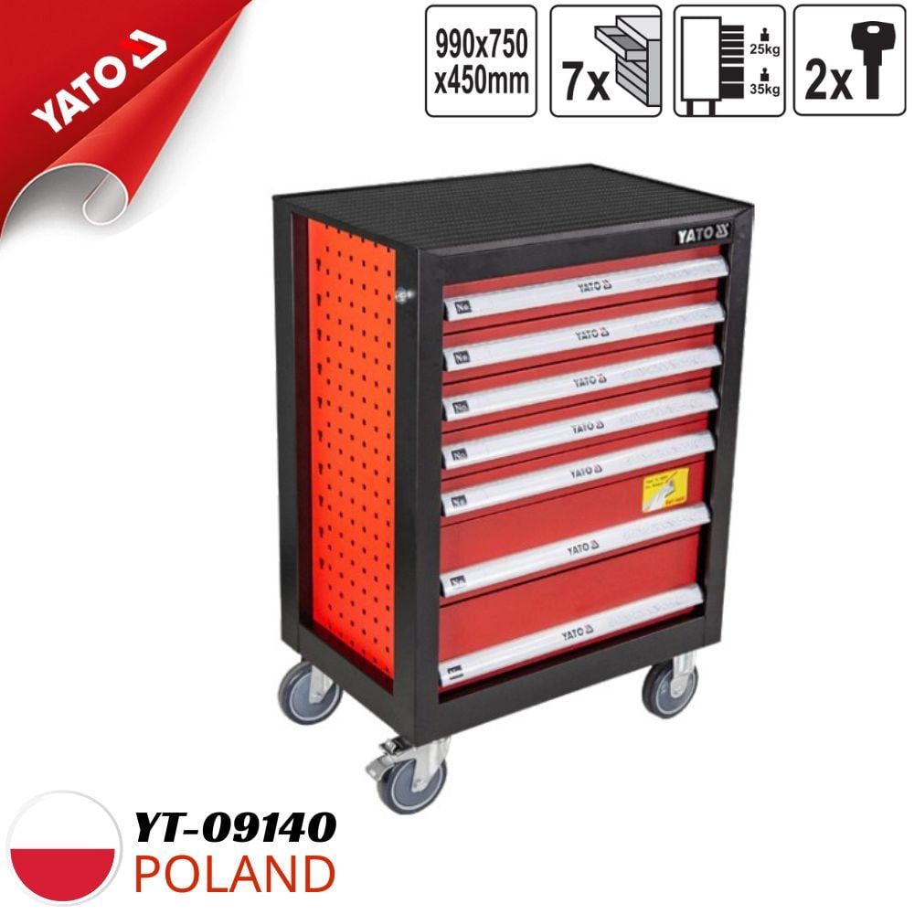  Tủ đựng đồ nghề 7 ngăn Yato YT-09140 