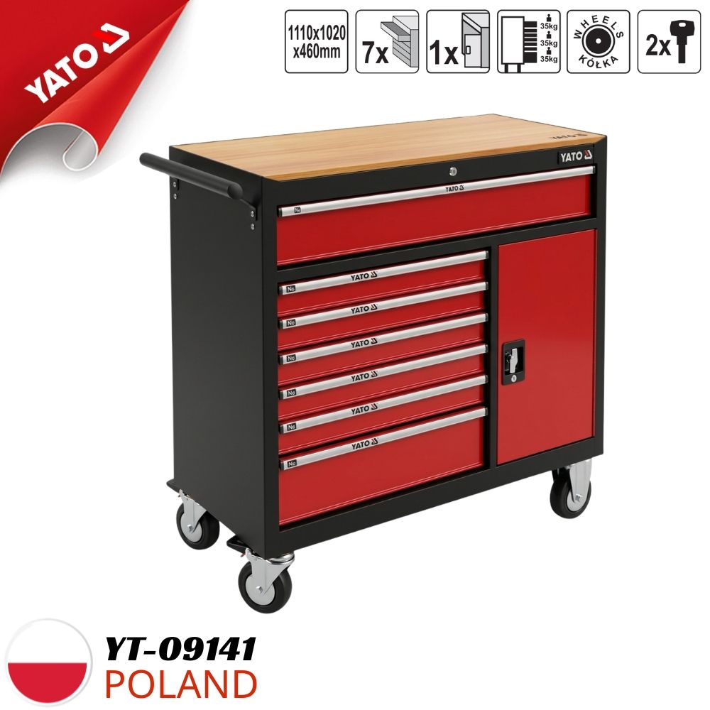  Tủ đựng đồ nghề 8 ngăn Yato YT-09141 